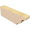 Ekena Millwork 2in. W x 4in. H x 12in. L Newport Woodgrain TimberThane Rafter Tail, Primed Tan RFTUR02X04X12NEWRCPR - alternate 4